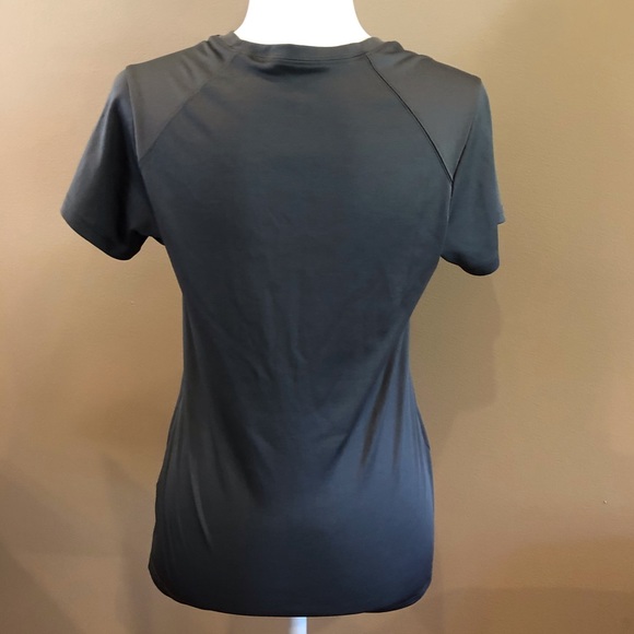 Badger Sports Ladies Gray Super Woman Short Sleeve Tee, Size S - Picture 2 of 6